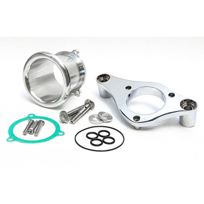 3 Inch Velocity Stack / With Backing Plate Kit For M8 17-'24 (Excludes '23-'24 FLHXSE / FLTRXSE)