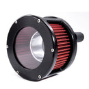 BA Race Series Air Cleaner Black Clear Cover For 18-24 Softail