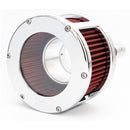 BA Race Series Air Cleaner Chrome Clear Cover For 18-24 Softail