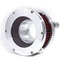BA Air Cleaner Raw Clear Cover For 18-24 (Nu) Softail