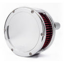 BA Air Cleaner Chrome Solid Cover For 18-24 Softail