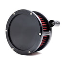 BA Air Cleaner Kit Black Solid Cover For 00-15 Softail