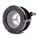 BA Air Cleaner Kit Black Clear Cover For 08-16 Touring