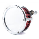 BA Air Cleaner Kit Chrome Solid Cover For 16-17 Softail