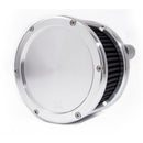 BA Race Series Air Cleaner Raw Solid Cover For 17-25 Touring