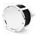 BA Race Series Air Cleaner Chrome Solid Cover For 18-24 (Nu) Softail