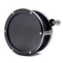 BA Air Cleaner Kit Black Solid Cover For 99-17 Dyna