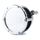 BA Air Cleaner Kit Chrome Solid Cover For 99-17 Dyna