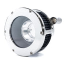 BA Air Cleaner Kit Chrome Clear Cover For 00-15 Softail