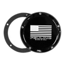 Derby Cover American Flag Black CC For 99-17 Dyna