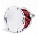 BA Race Series Air Cleaner Raw Solid Cover For 17-25 FLT/Touring