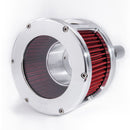 BA Race Series Air Cleaner Raw Clear Cover For 17-25 Trikes