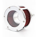BA Race Series Air Cleaner Chrome Clear Cover For 17-25 Trikes