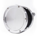BA Race Series Air Cleaner Raw Solid Cover 18-24 (Nu) Softail