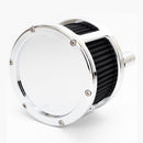 BA Race Series Air Cleaner Chrome Solid Cover 18-24 (Nu) Softail