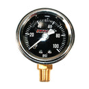 Liquid Filled 100Psi Oil Pressure Gauge Black For Universal
