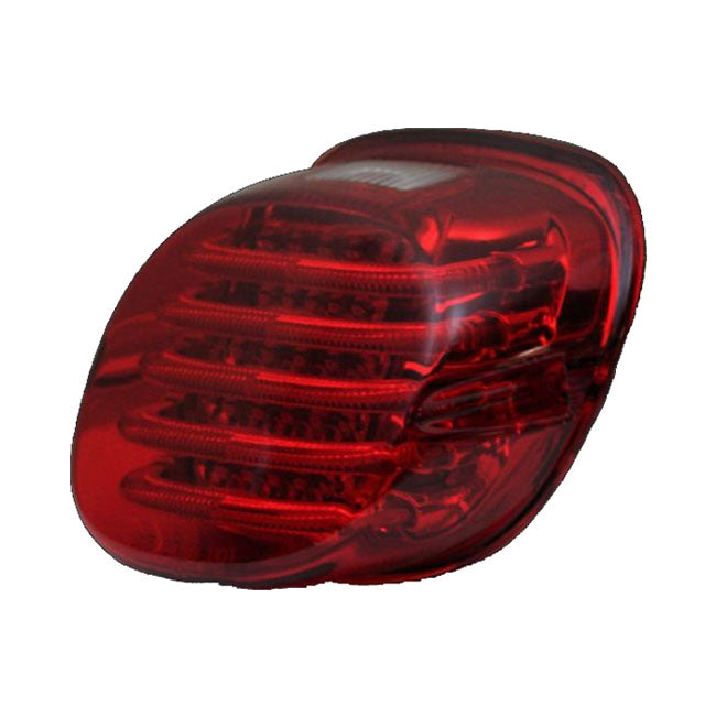 Low Profile Probeam Led Taillight Smoke For 14-24 Flhtk