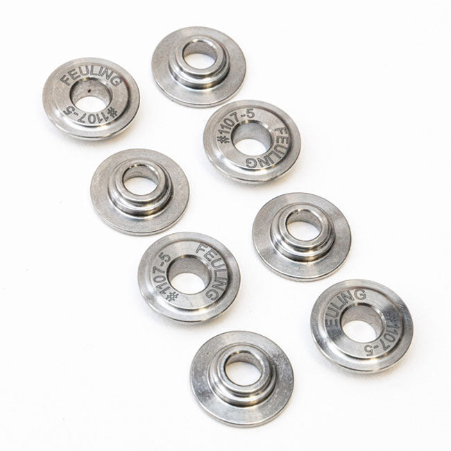 M8 Titanium Top Valve Spring Collar Set +.050" For 17-25 M8 With Higher Than Stock Lift Cam
