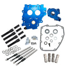 Twin Cam Cam Chest Kit - Chain Drive No Cams Black For 99-06 Twin Cam Excl. 2006 Dyna NU