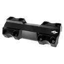 Isolated Riser 1-1/8" Top Plate Black