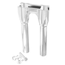 Topless Isolated Straight Risers 10" Rise Raw