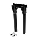 Topless Isolated Straight Risers 12" Rise Black