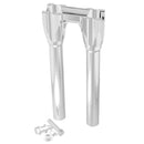 Topless Isolated Straight Risers 12" Rise Raw