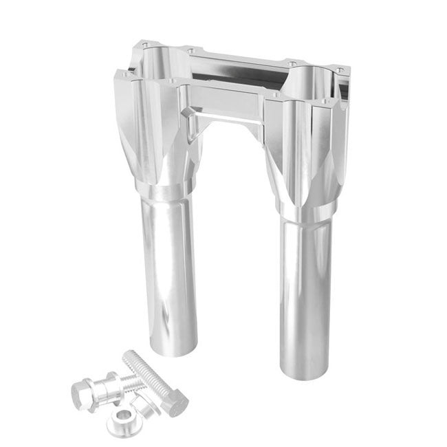 Topless Isolated Straight Risers 8" Rise Raw