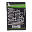 Cam/Transm/Primary Side Cover Mount Kit SS Allen For 18-24 Softail Flfb