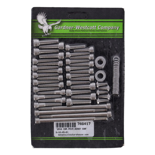 Cam/Transm/Primary Side Cover Mount Kit SS Allen For 17-24 FLT/Touring