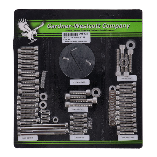 Motor Engine Set Allen Heads Stainless