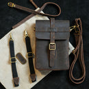 Moto Sling Bag Mocha For 20.5 X 15.5 X 6 Cm