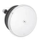 Stage 2 Big Sucker Air Cleaner Smooth Chrome For 01-15 Softail