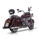 100Mm Banger Slip-On Muffler Set Chrome For Indian: 15-24 Chieftain