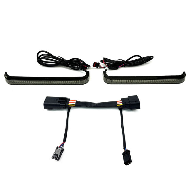 Low Profile Led Saddlebag Lights Red