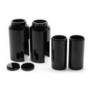 Tomahawk Series Full Fork Covers Set Black For 15-Up Indian Scout