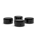 Rear Shock Bolt Covers Black For 15-Up Indian Scout