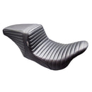 KickFlip Solo Seat Up Front Pleated For Touring: 08-25 Touring Excl. 2021 FLH