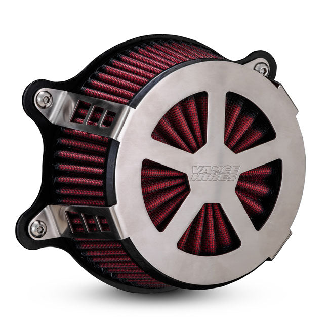Radiant V Air Cleaner Assembly Brushed For 2025 Softail