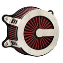 Cage Fighter Air Cleaner Assembly Brushed For 2025 Softail