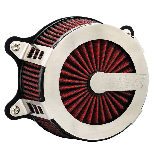 Cage Fighter Air Cleaner Assembly Brushed For 2025 Softail