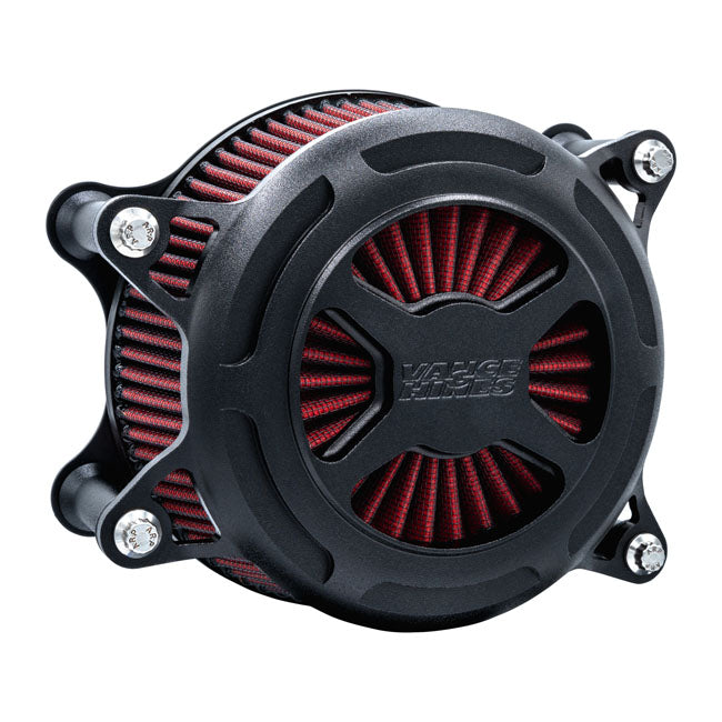 VO2 X Air Cleaner Wrinkle Black For 2025 Softail