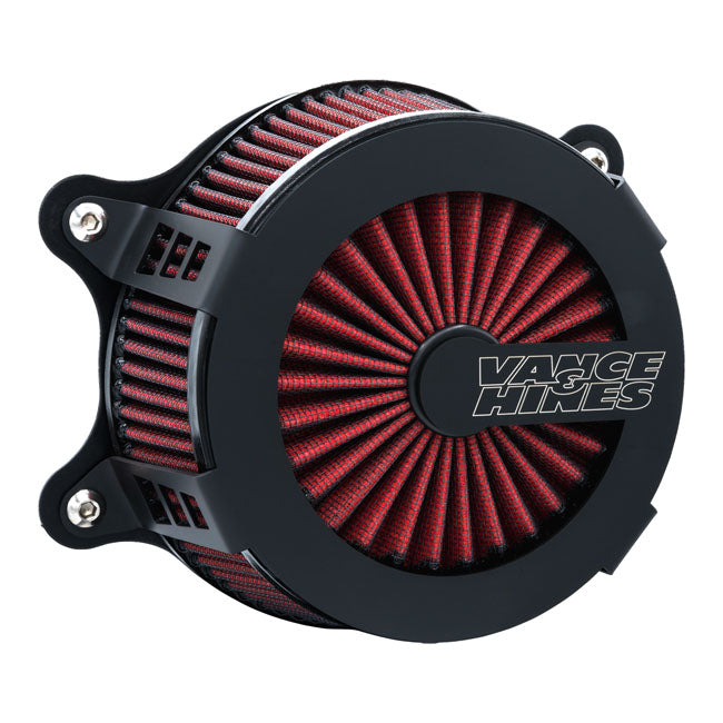 VO2 Cage Fighter Air Cleaner Kit Matt Black For 2025 Softail