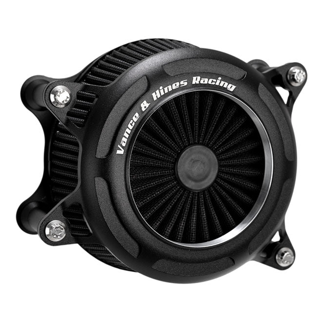 VO2 Onyx Air Cleaner Black Wrinkle For 2025 Softail