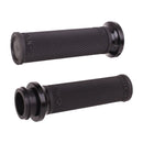 V-Twin Lock-On TBW Ruffian-HD Grips Black/Black For 08-25 H-D With E-throttle