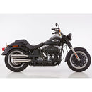 Double Groove Slip-ons Exhaust Polished For 2007 FXSTD