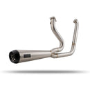 TC 5-Sp Dyna 2-1 Exhaust System SS Euro 2/3 For 99-05 5-Sp Dyna 88" 1450cc Models NU  709246