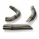 Heat Shields Satin Race Stainless Steel For 07-24 6-Speed Touring With 2-1 Malparidos Exhaust System