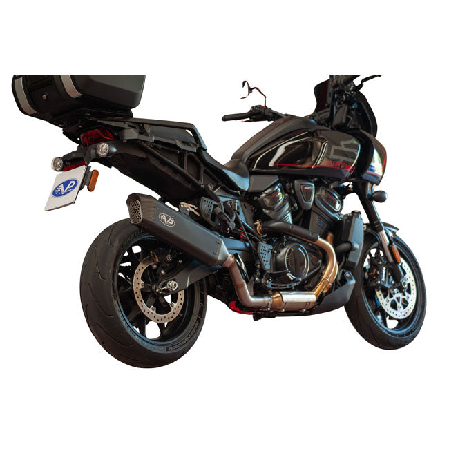 Tourance Slip-On Muffler Pan America Black For 2025 Ra1250S Pan America Special