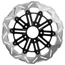 10-Spoke'' Brake Rotor Front L/R Clear For Front: 15-25 Softail Excl. 2017 FXSE